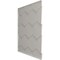 Ekena Millwork 19 5/8in. W x 19 5/8in. H Honeycomb EnduraWall Decorative 3D Wall Panel Covers 2.67 Sq. Ft. WP20X20HBCSV - alternate 6